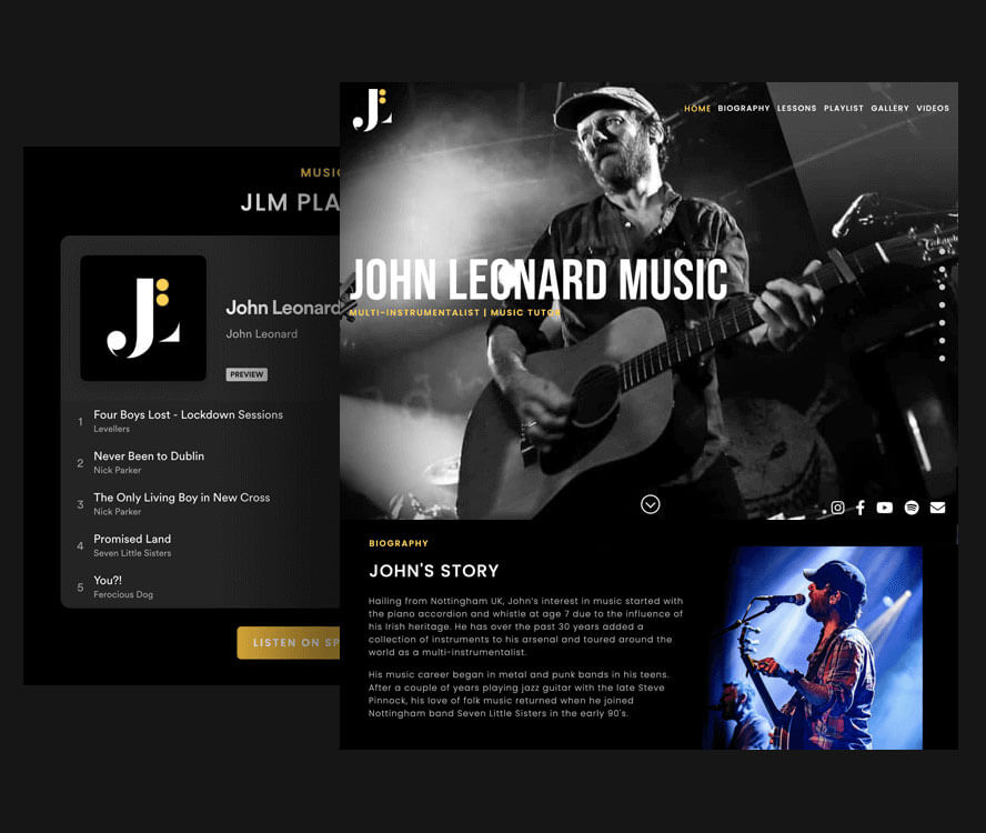 John Leonard Music